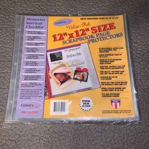 Century Craft page protectors NEW